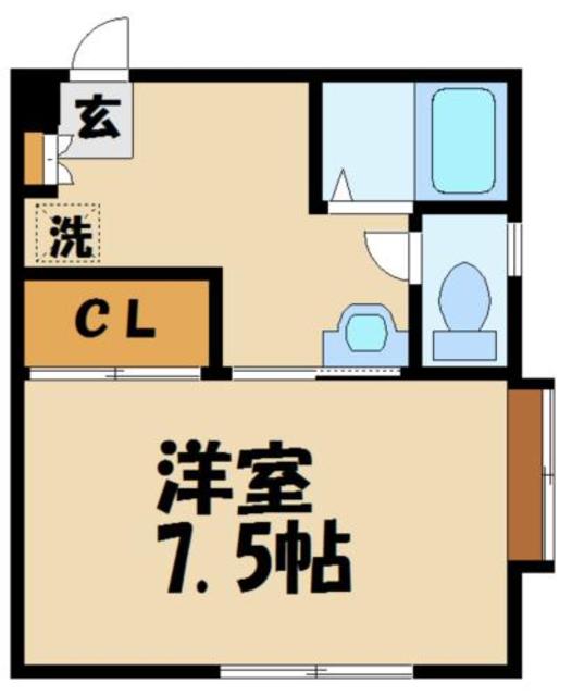 ハイツ西山の間取り写真