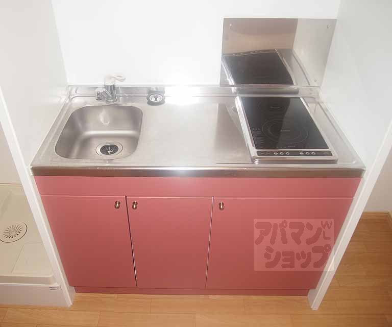 レオパレス京都十条のキッチン写真