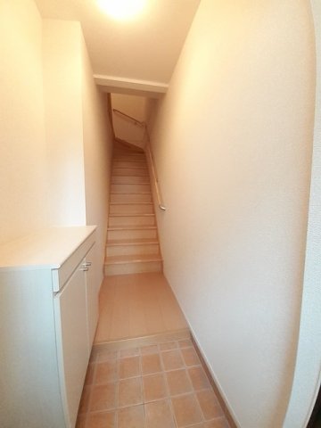 玄関　ゆったりとした玄関です