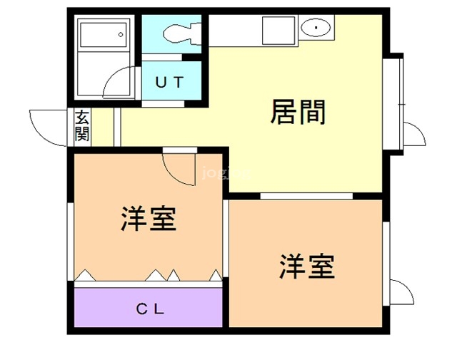 クリスタルハイツの間取り