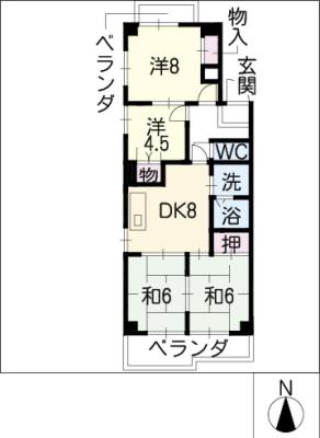 ル・アールの間取り