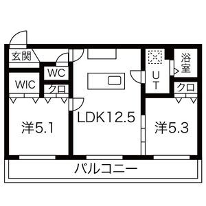 Graneige Yamahanaの間取り