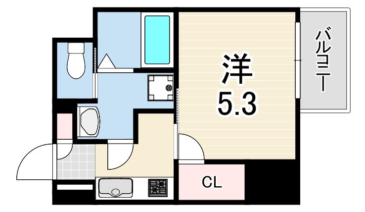 フォーリアライズ昭和南通Iの間取り