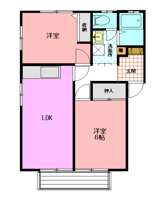 NKアムールIの間取り