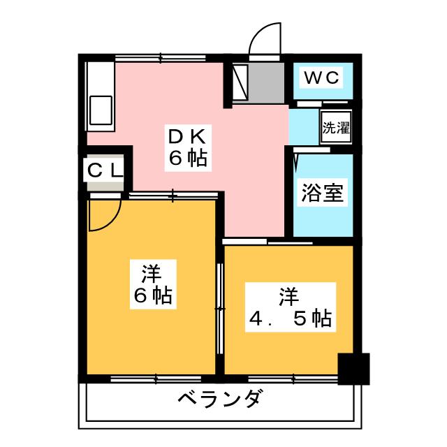 第五菊屋ビルの間取り