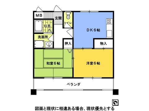 コーポスズキの間取り