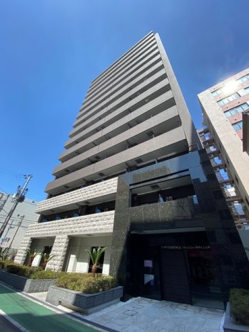 【S-RESIDENCE難波Brillerの建物外観】