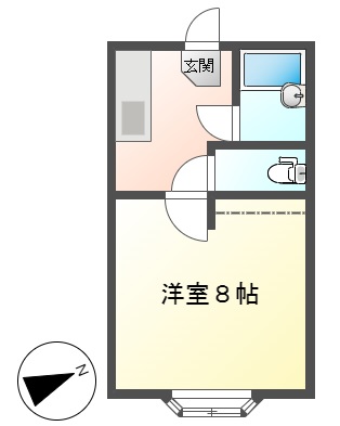 ファーストハイツ喜多町の間取り