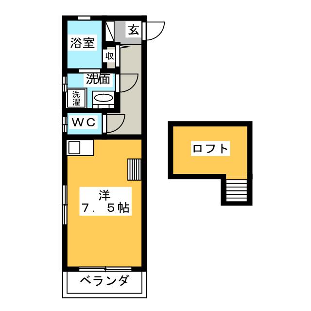 ポートアリスIIの間取り