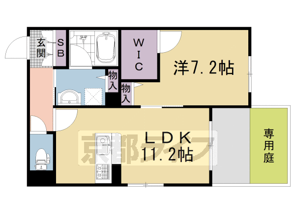 シャーメゾン　アラキの間取り