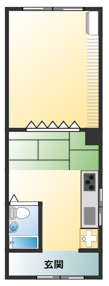 多気西町マンションの間取り