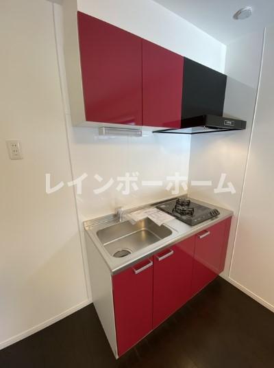 【フォレスト飯山満10街区7画地のキッチン】