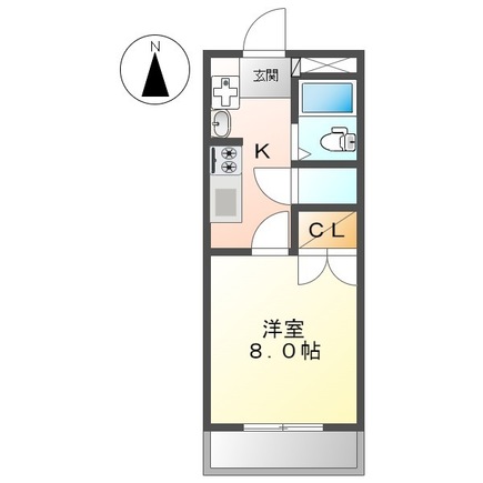 【ニューコーポANOの間取り】