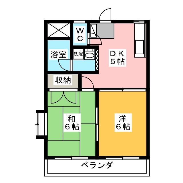 ウイングスコートの間取り