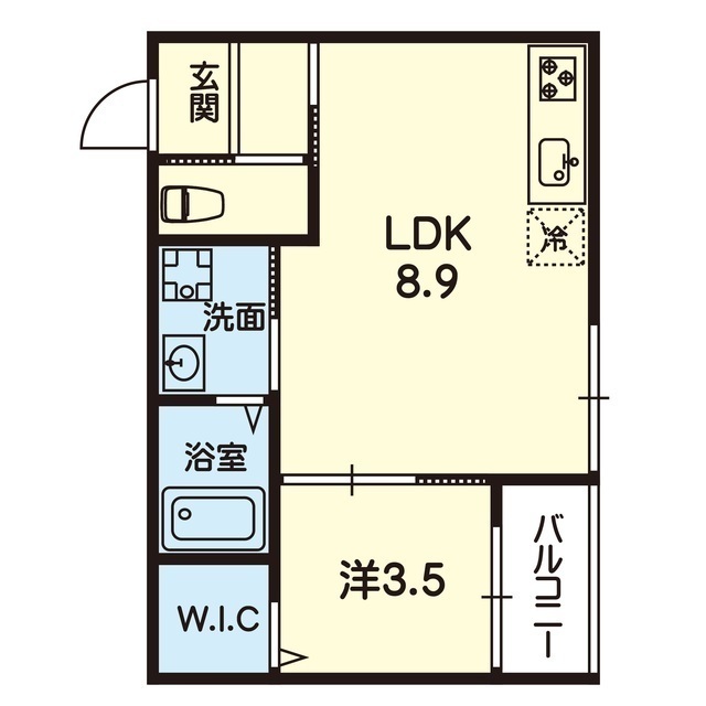 ステラ龍田の間取り