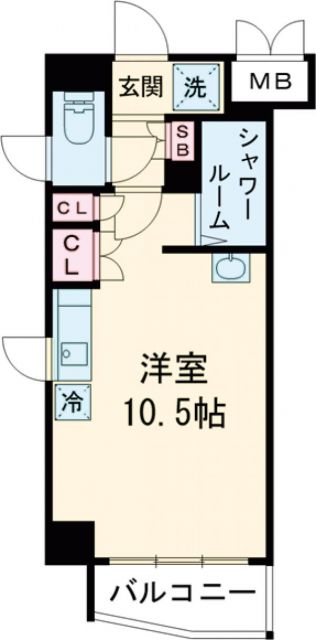 カスタリア尾山台の間取り