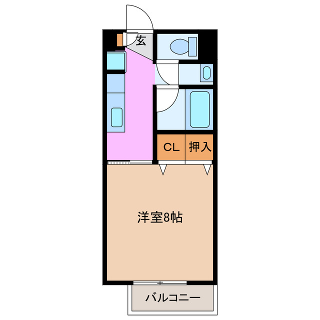 エクセルハイムAの間取り