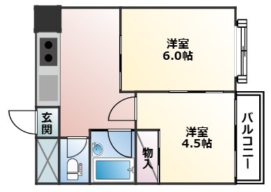 江東区大島のマンションの間取り