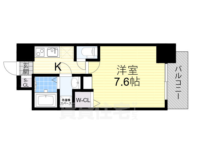 ベイサイドパークOSAKAノースレジデンシスの間取り