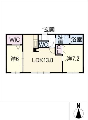 カーサＳＫの間取り