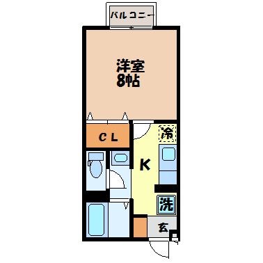 エーデルハイム吉村　Iの間取り