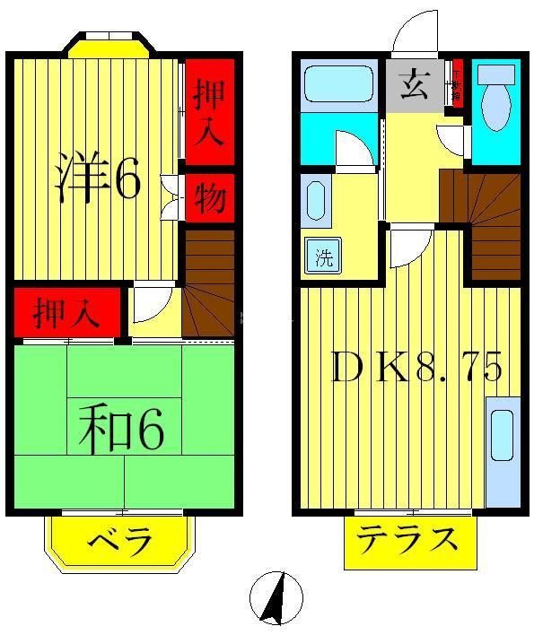 【松戸市栄町のその他の間取り】