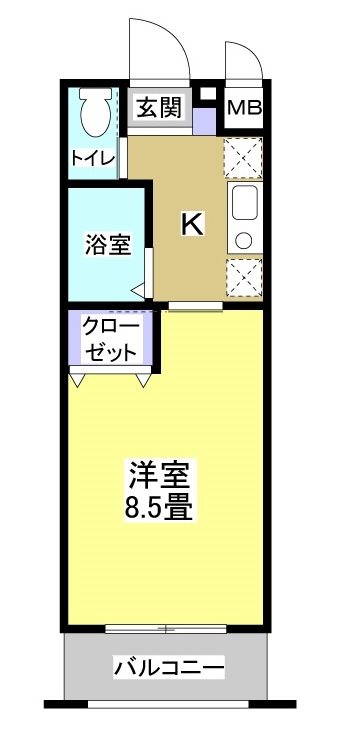 【YK Fieldの間取り】