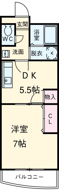 安城市今本町のマンションの間取り