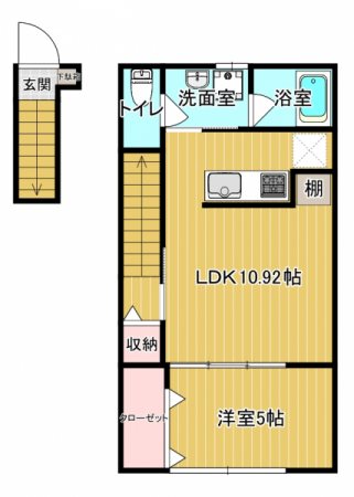 シャインアーチEの間取り