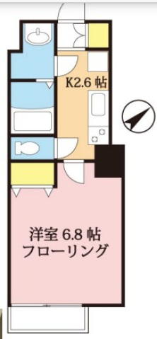 川崎市多摩区登戸のマンションの間取り