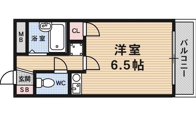 スパッションM＆Jの間取り