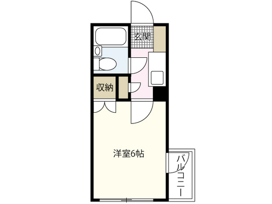 広島市中区舟入南のマンションの間取り