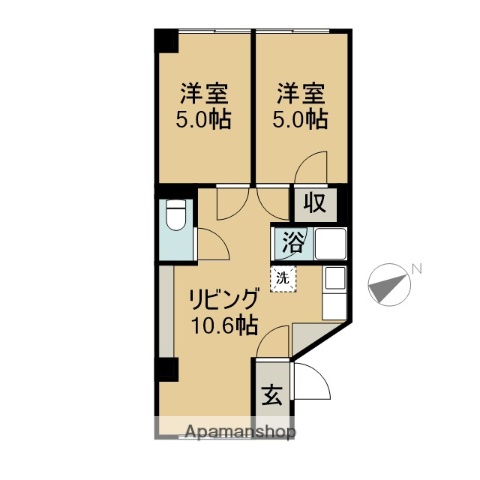 アピアハイツの間取り写真