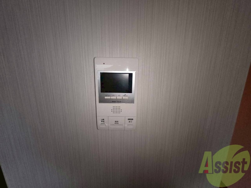 セキュリティ　モニター付きインターホンでセキュリティも安心！