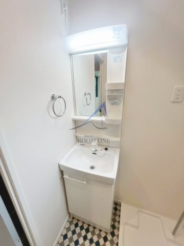 洗面設備　洗面台です。