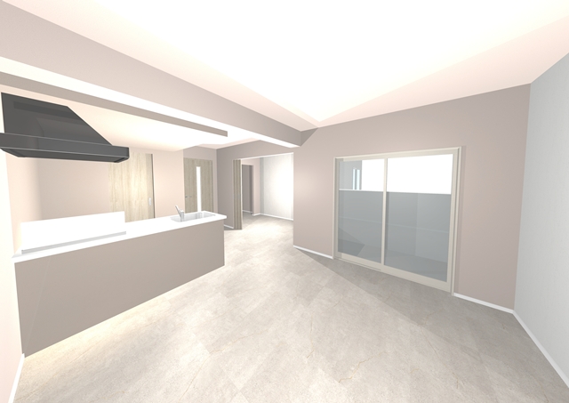 居室・リビング　※パース画像です