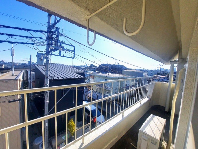眺望　南向きバルコニー