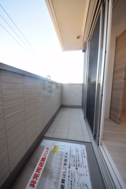 バルコニー　～今日は干すぞ～