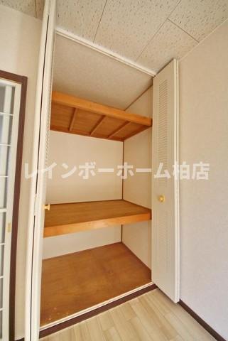 収納　大きなスペースがあり、収納には困りません