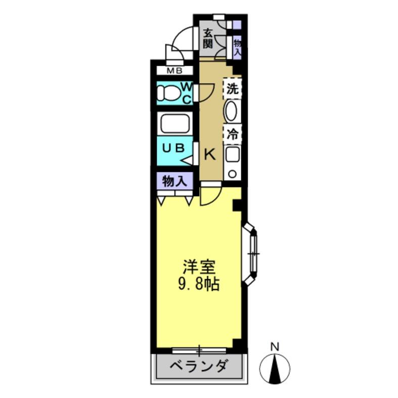 アレグリーアNISHINODAIの間取り写真