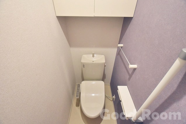 ＪＲ牟岐線 阿波富田駅 徒歩44分 2階建 築8年のトイレ写真