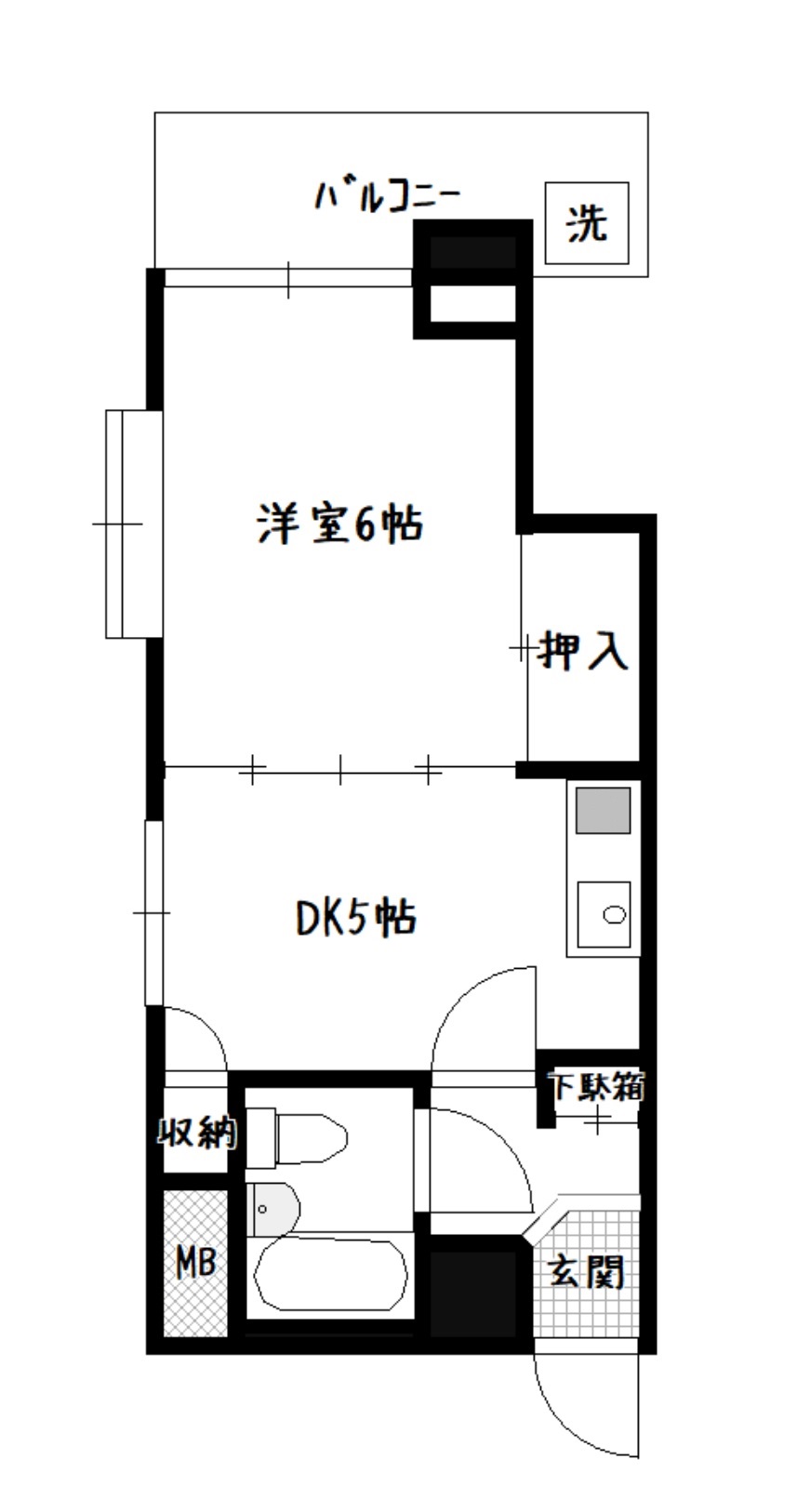 サンシティ金池の間取り