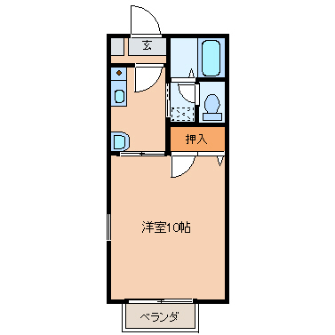 コンフォート桜橋の間取り