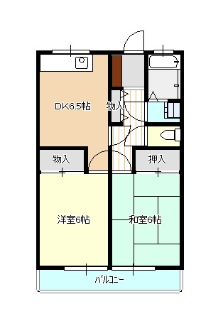 コーポヒロの間取り