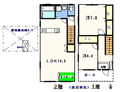 フランジュールの間取り