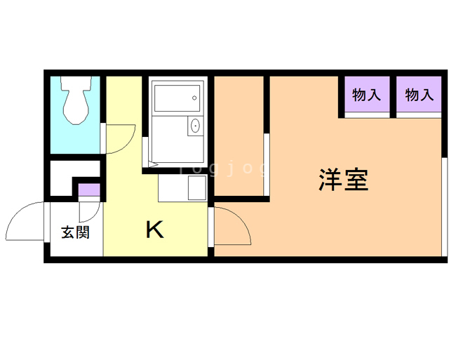 レオパレスエスポワールの間取り