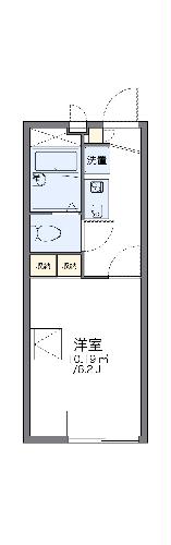 レオパレス吉野川の間取り