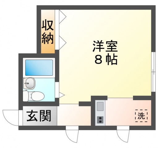 テラスハイツの間取り