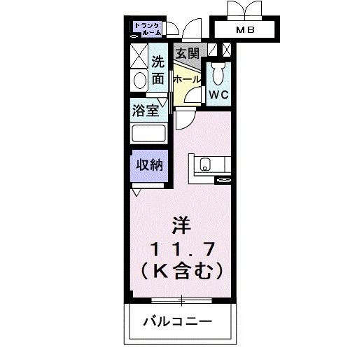 バローネＴの間取り