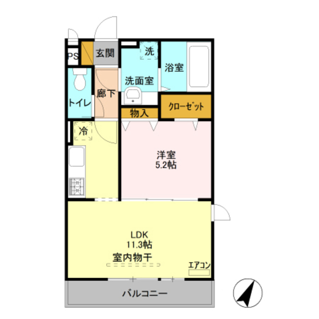 カンプノウの間取り